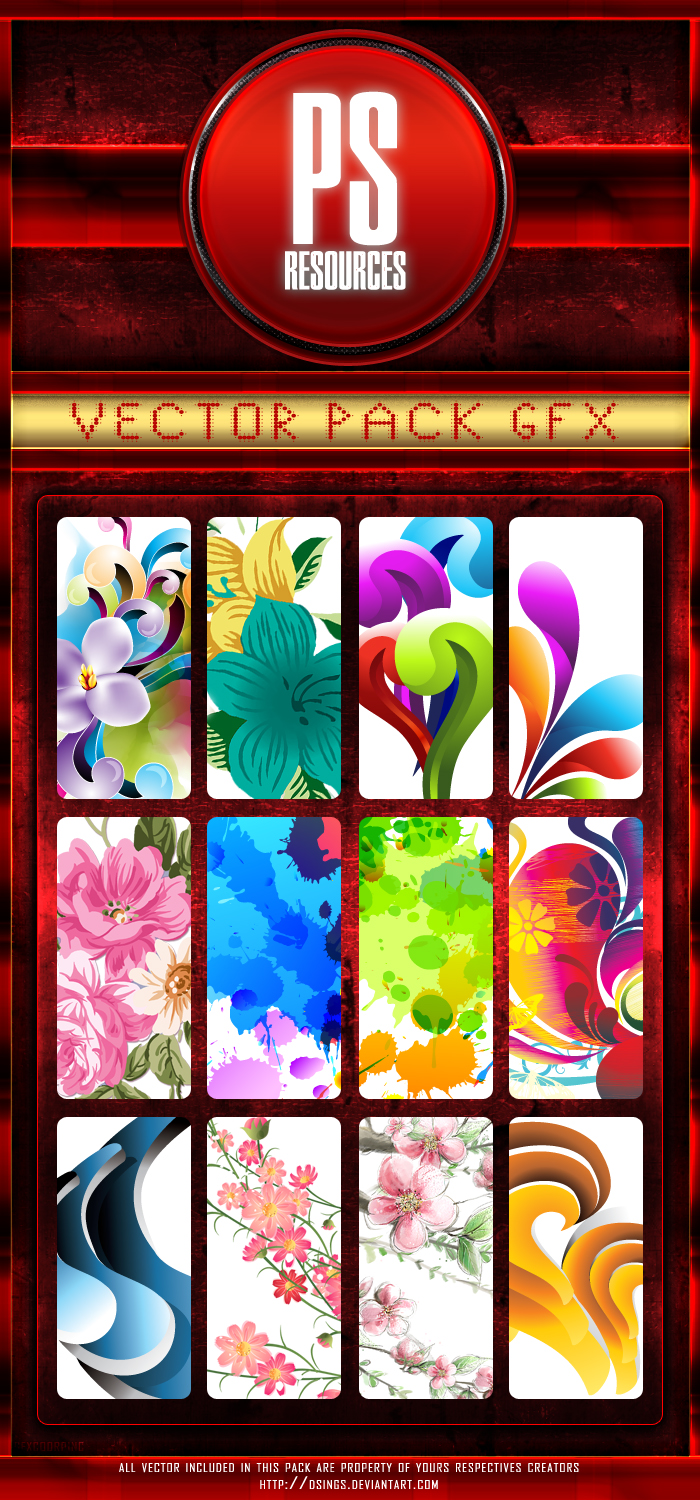 Vector Graphics Pack Vector Pack Gfx by Dsings on DeviantArt