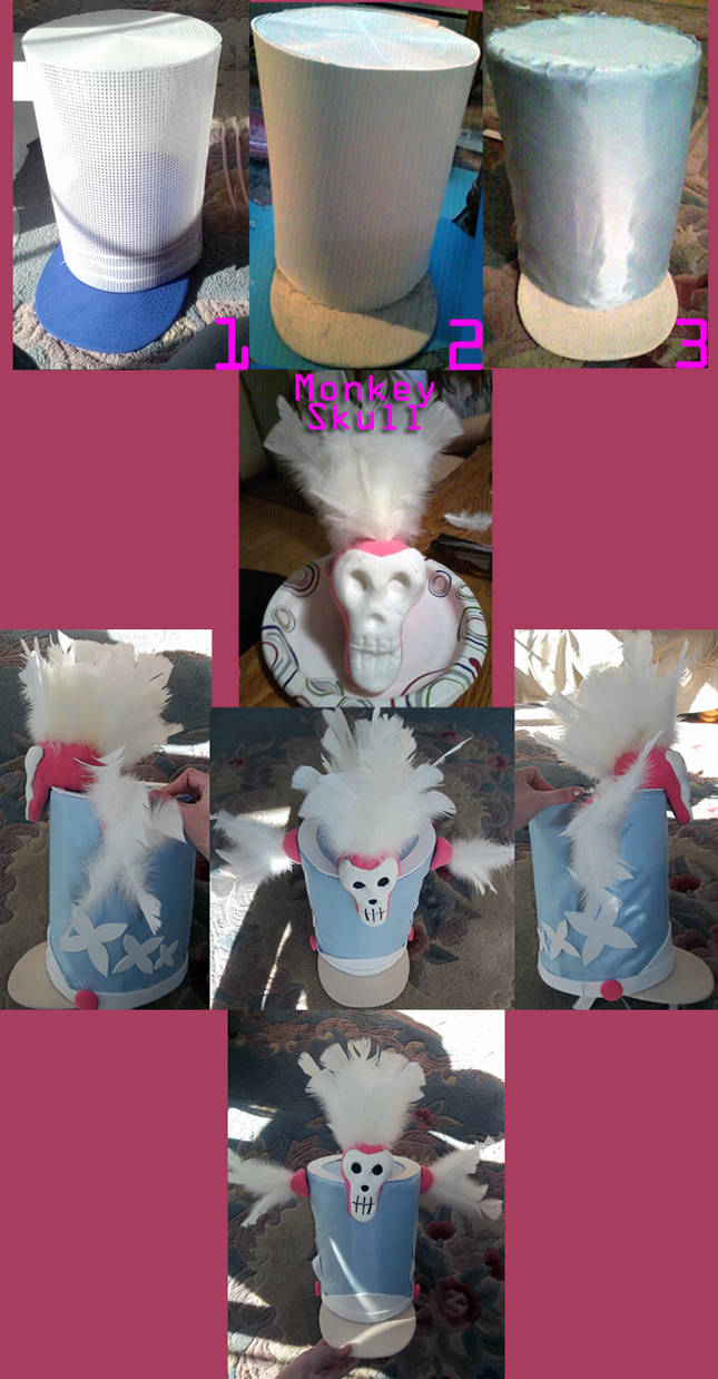 Nonon Jakuzure Hat Tutorial by smoochum302