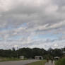 path on a beatuiful cloudy day