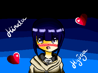 Pixel Art - Hinata Hyuuga