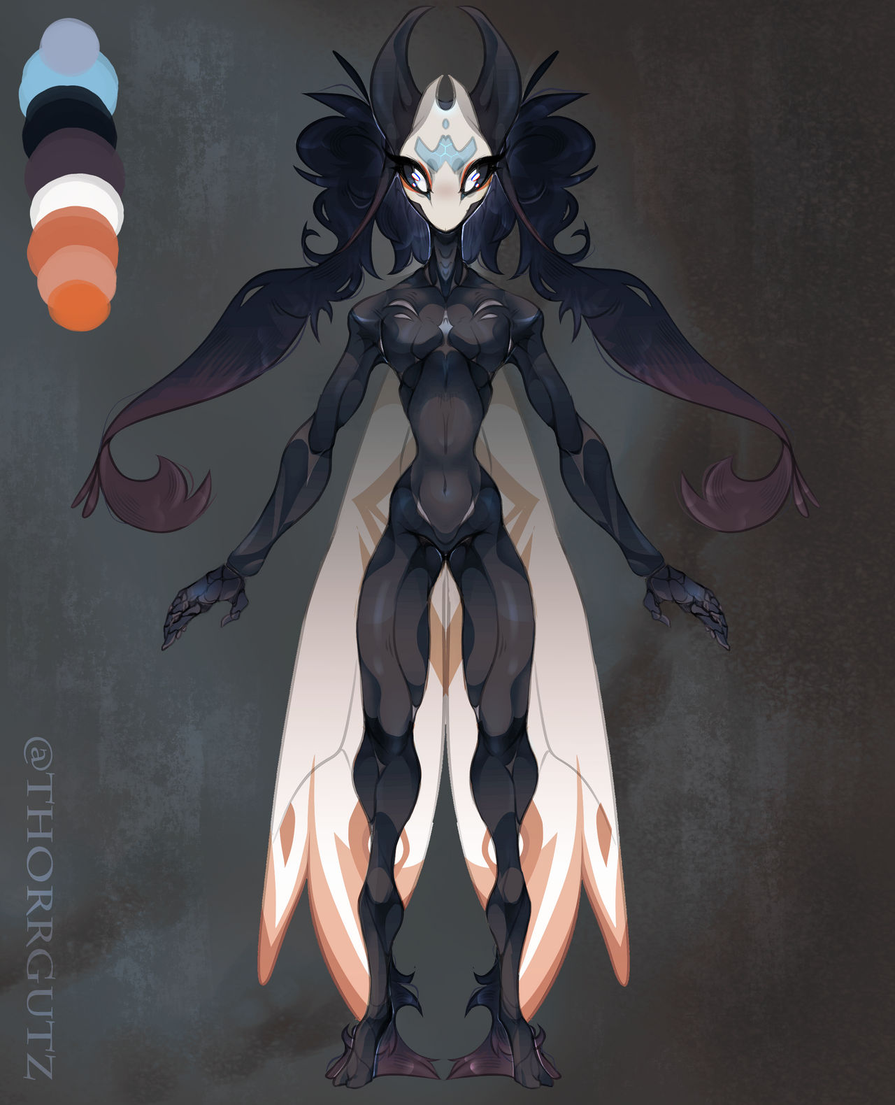 Bug Oc insect oc redraw by GlossyNoko on DeviantArt