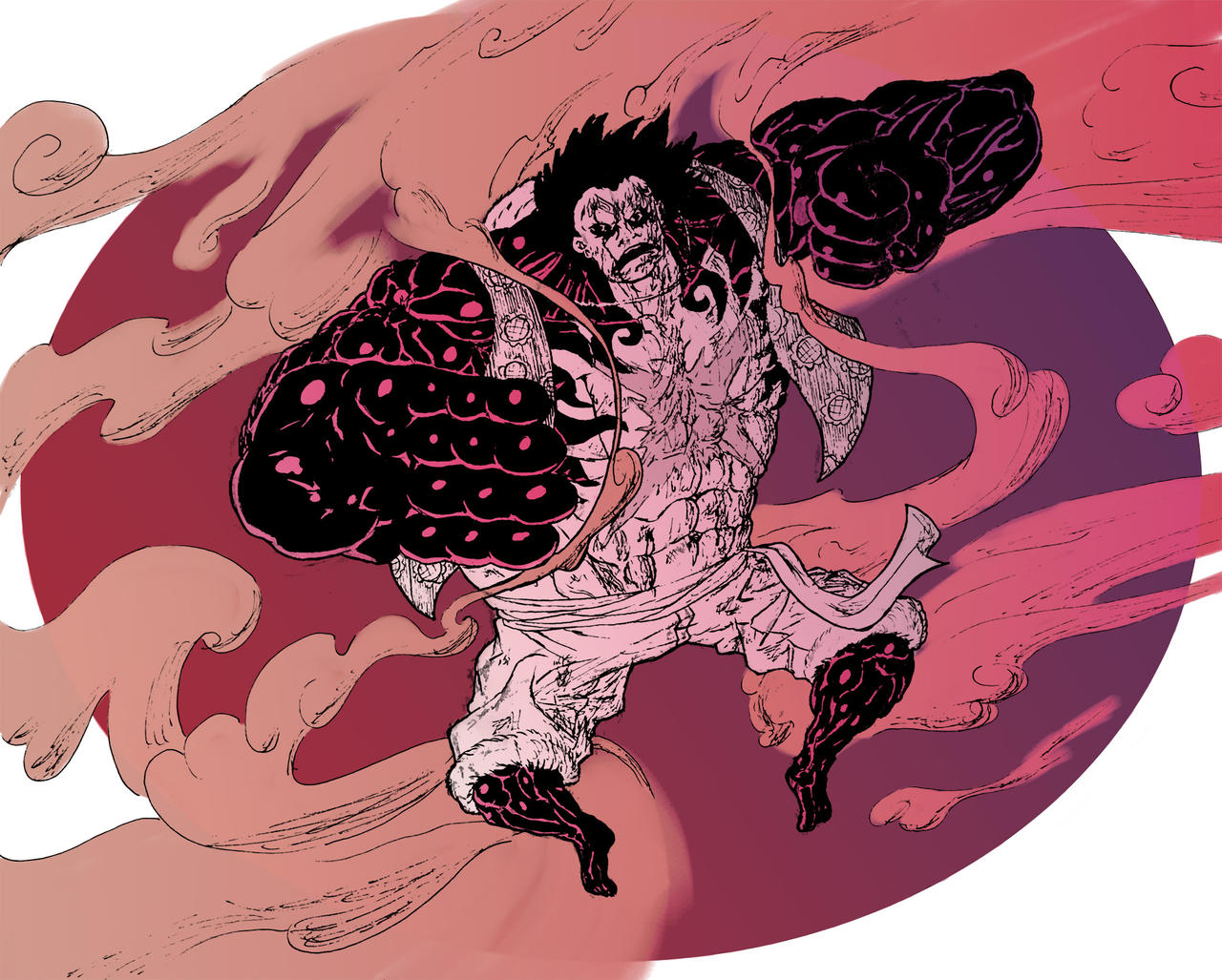 Luffy Boundman By McQueenart1 On DeviantArt luffy-boundman-by-mcqueenart1-on-deviantart