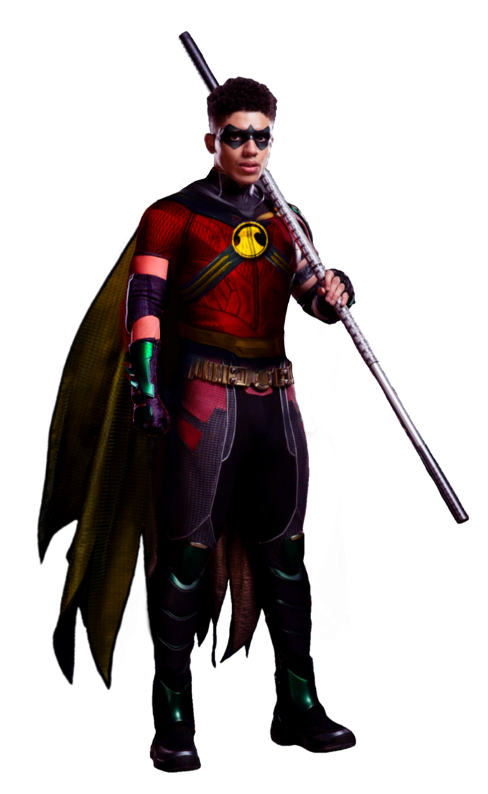 Red robin V2 (without mask) png by pelchel1000 on DeviantArt