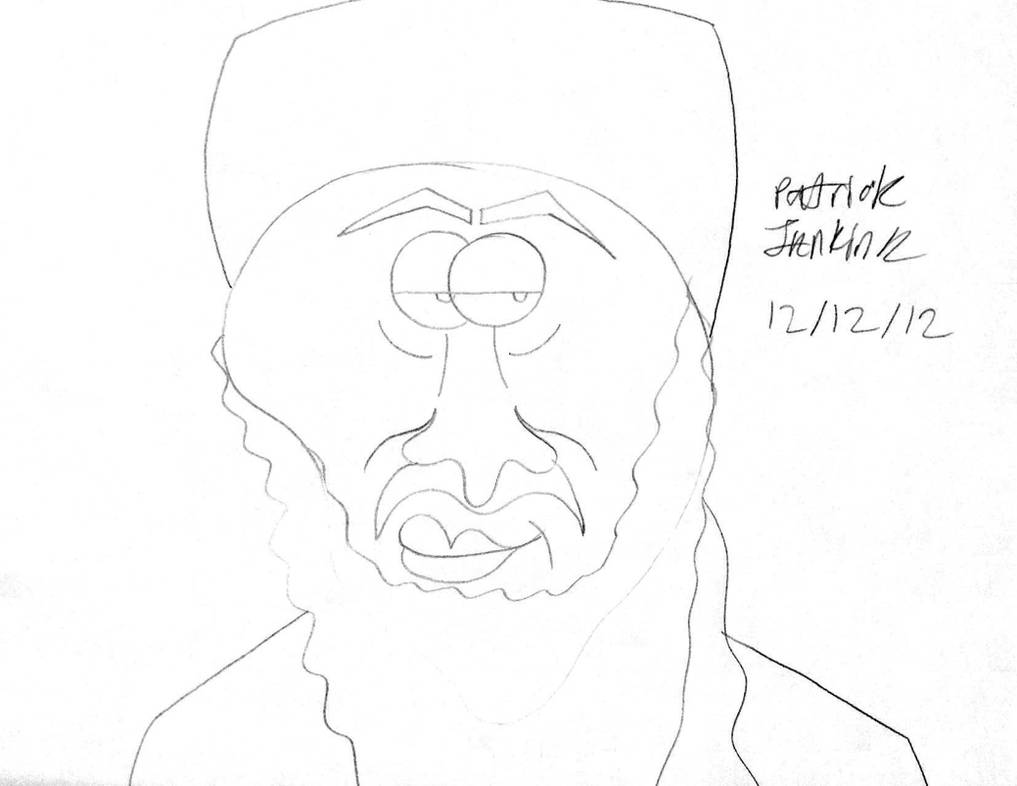 osama bin laden tutorial drawing by Thegarfieldtouch on DeviantArt