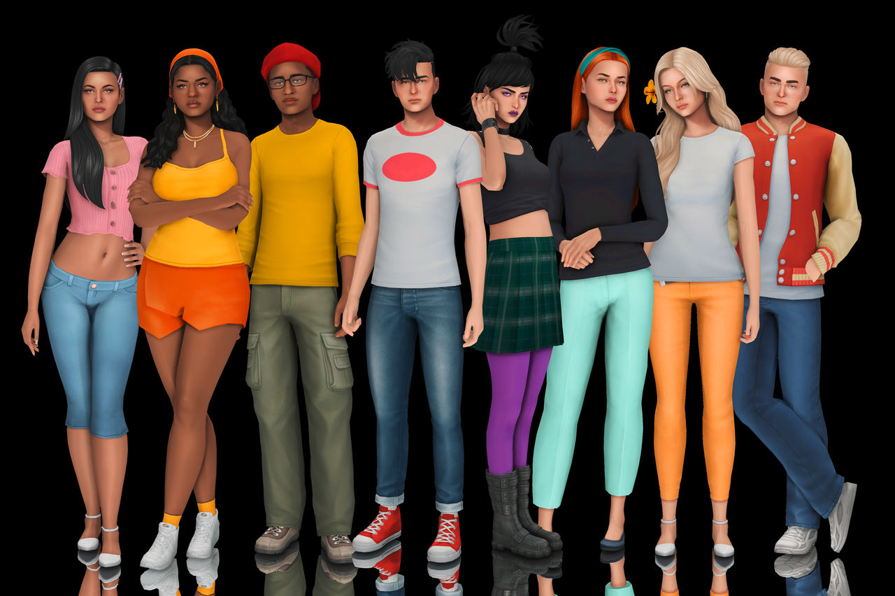 The Sims 4 | Danny Phantom by Dreamscarx on DeviantArt