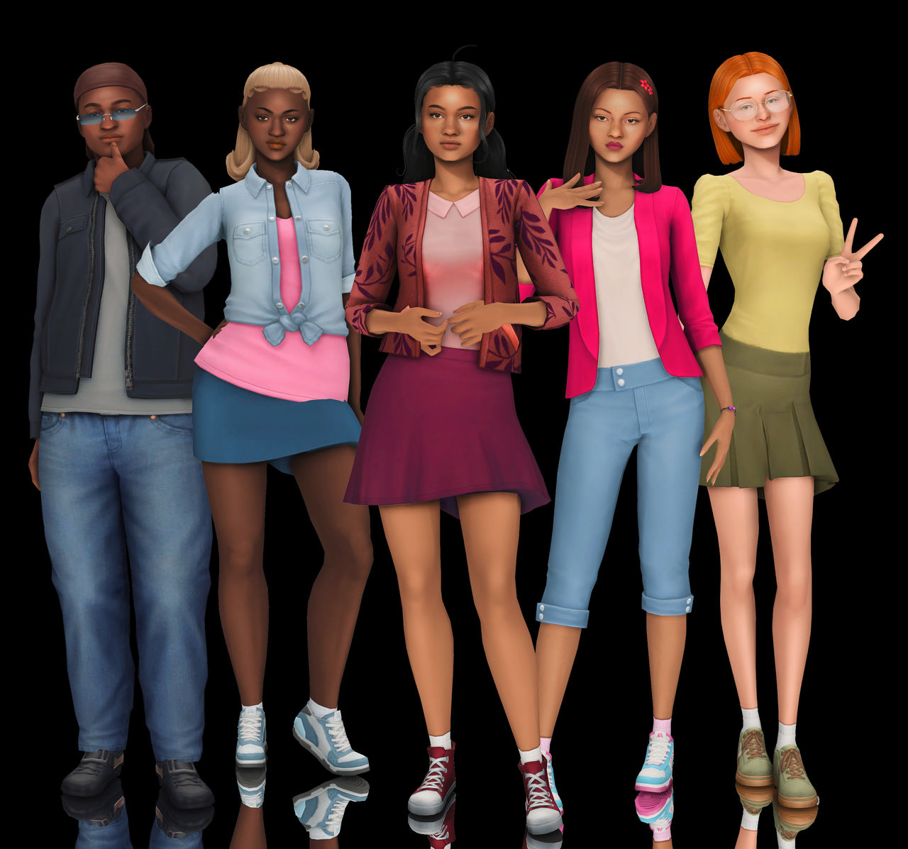 Sim Proud The Sims 4 | The Proud Family by Dreamscarx on DeviantArt