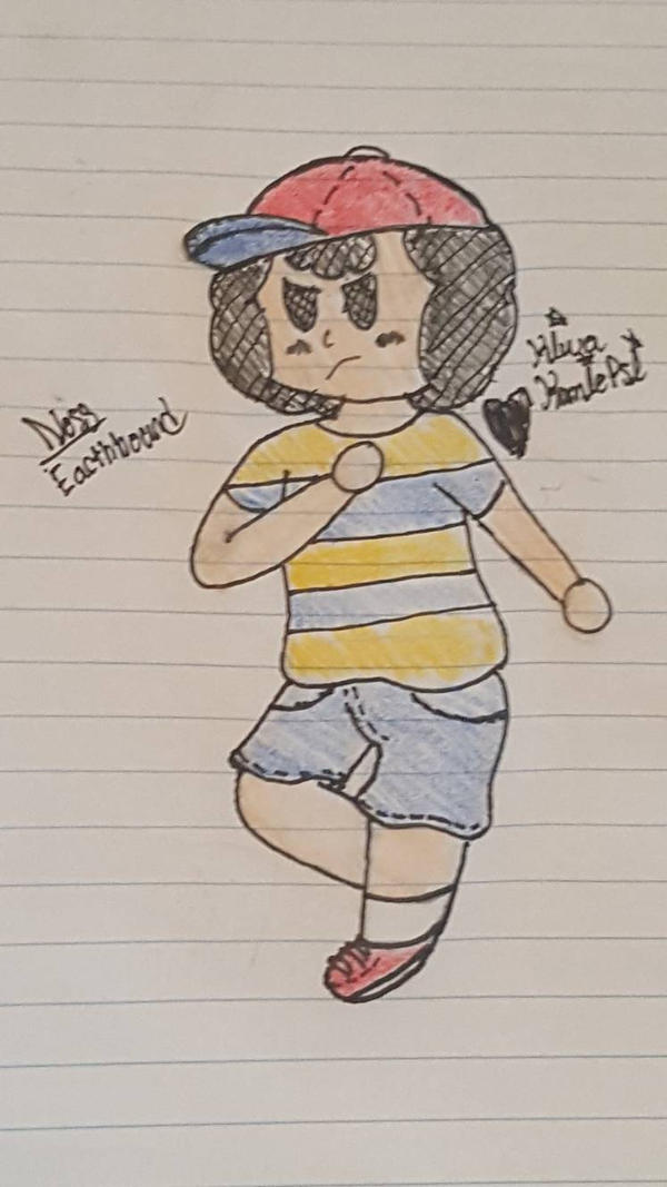 Earthbound Inflated ness earthbound by KumiePsi on DeviantArt