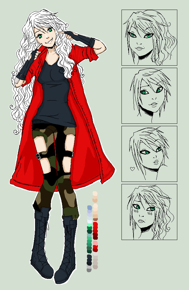 Sheet: Kiara - FF7 Fc