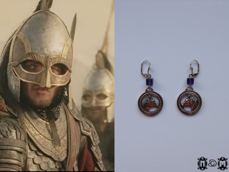 Rohirrim - Riders of Rohan - Eowyn Earrings