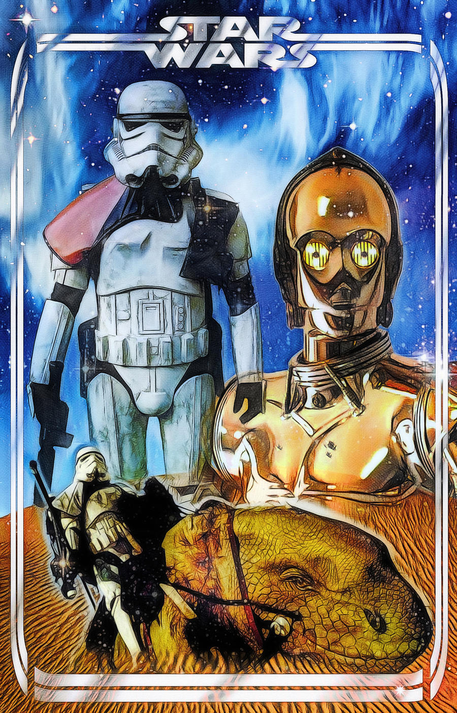 Star Wars Storm troopers and the Search for C3P0