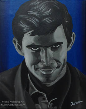 Wouldn't Harm a Fly - Norman Bates Portrait