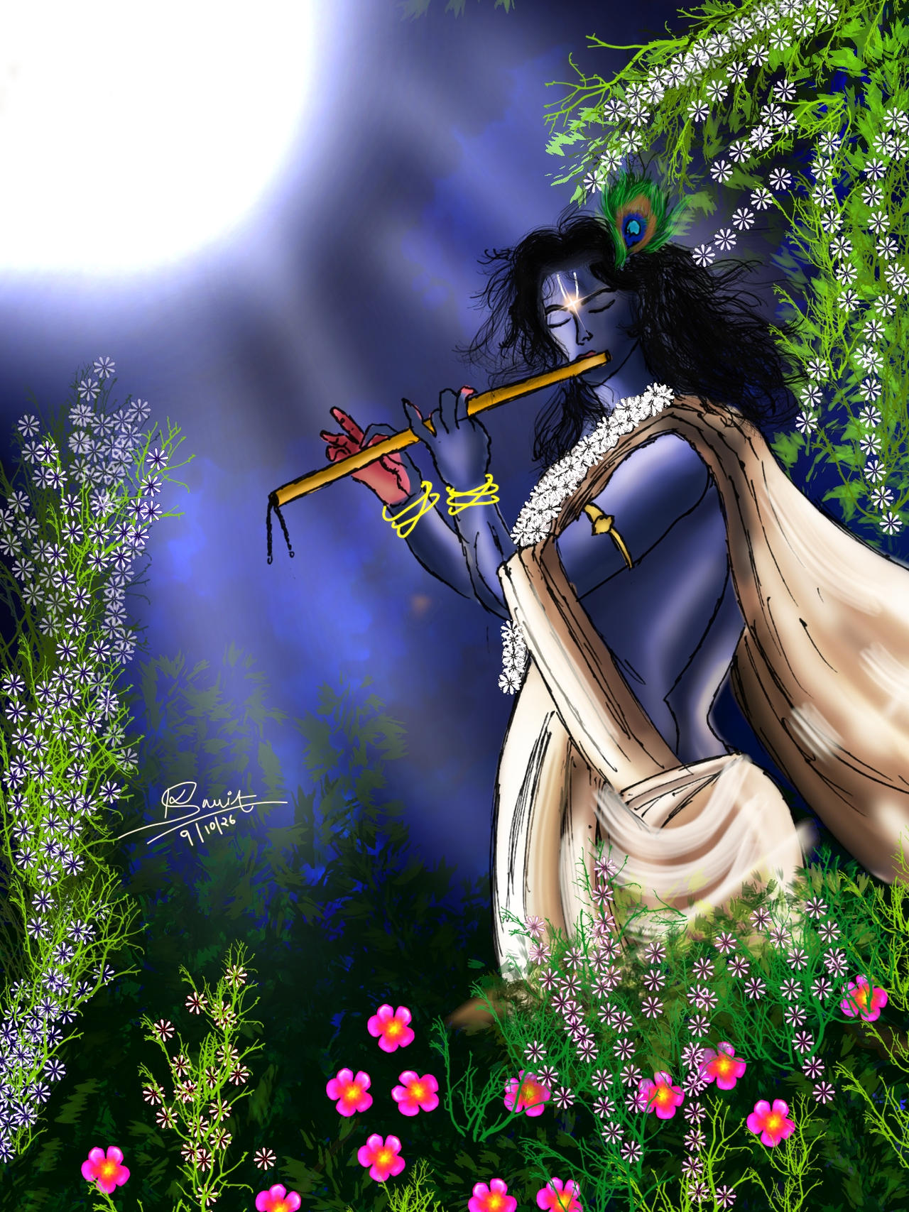 Devendar T Muralidhar 💙🪈 by beyourownn on DeviantArt