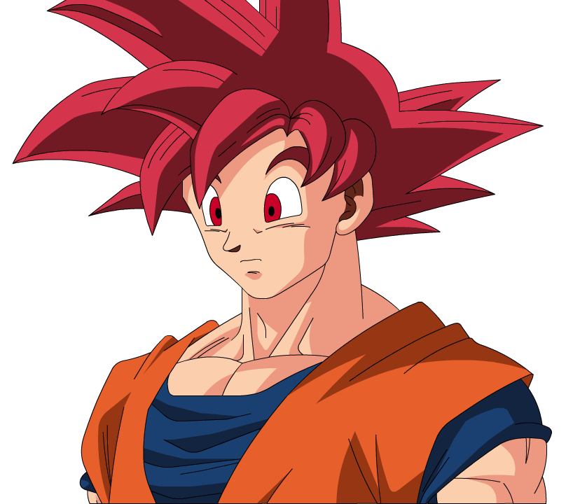 Goku Red by mundialive on DeviantArt