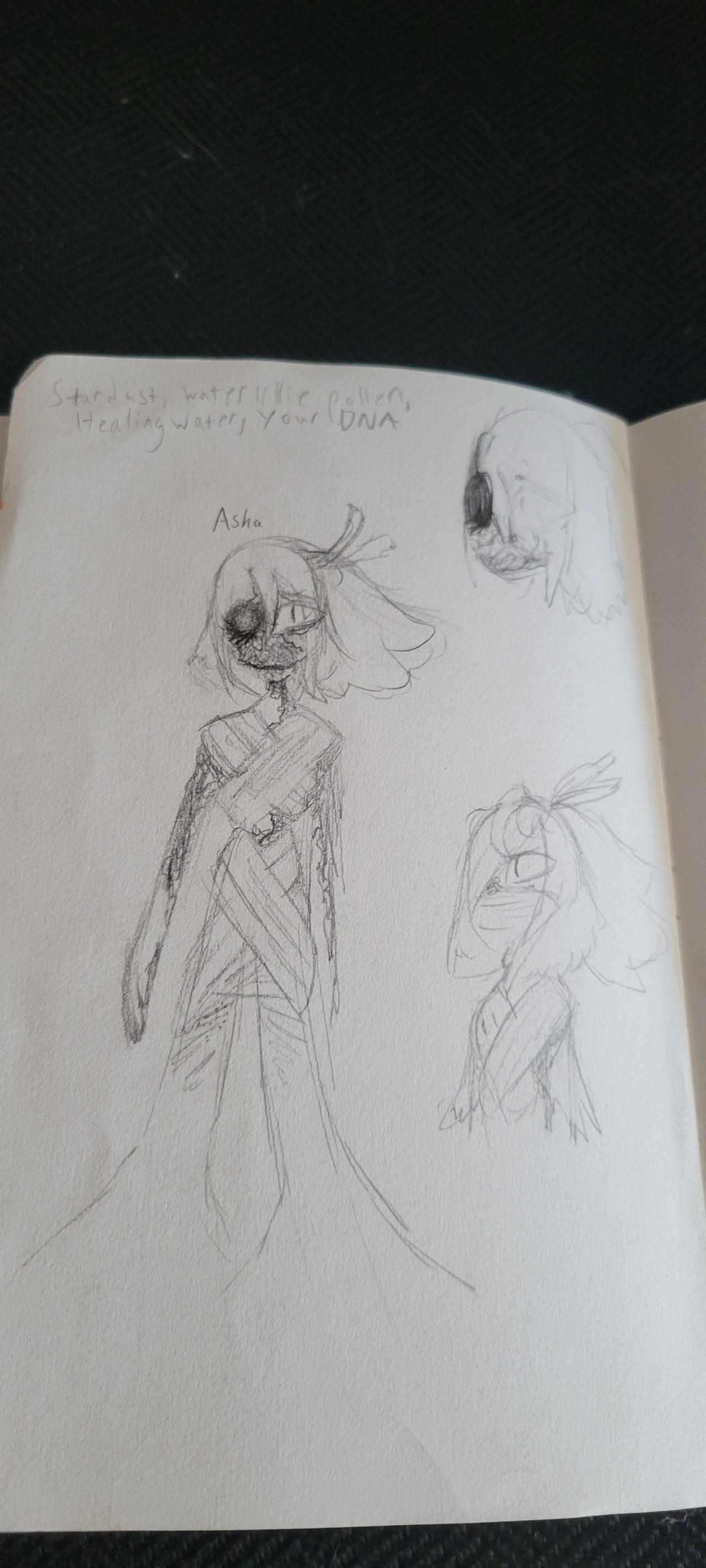 First drawing of Asha by DinosaurDrawing on DeviantArt