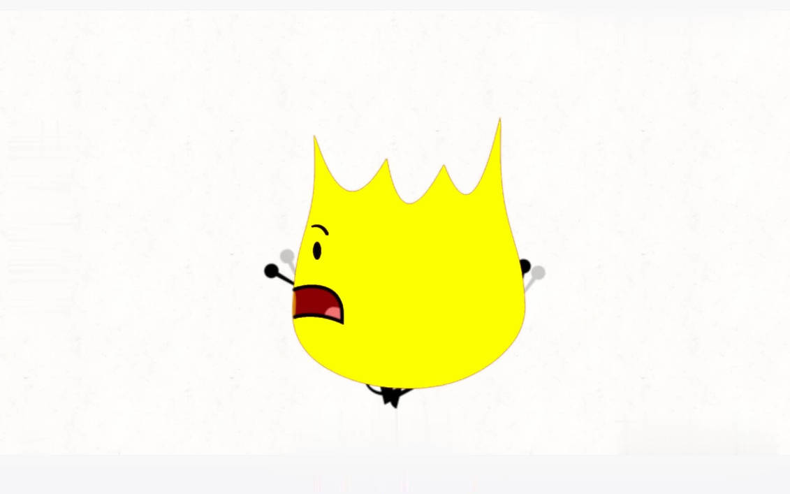 Yellow Firey in BFDI Style by CadenBBlox2 on DeviantArt