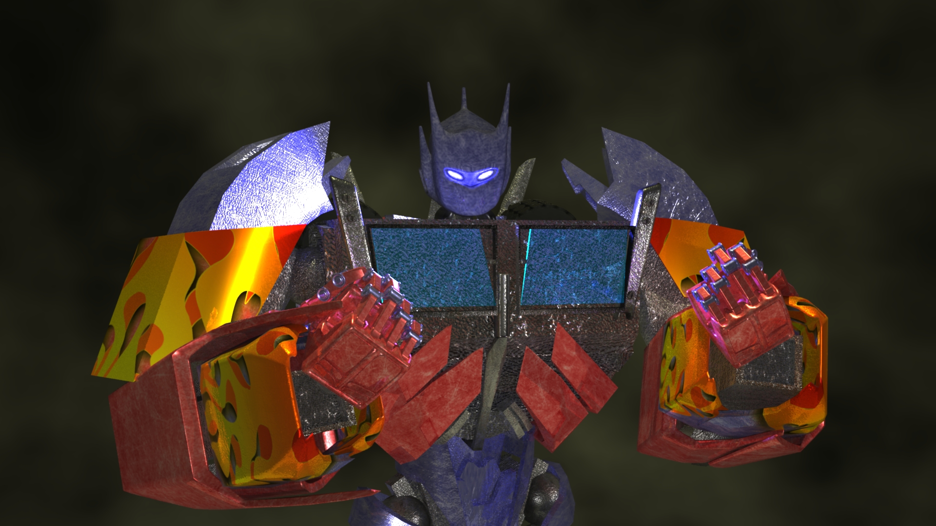 Transformer Render by Theanswer90 on DeviantArt