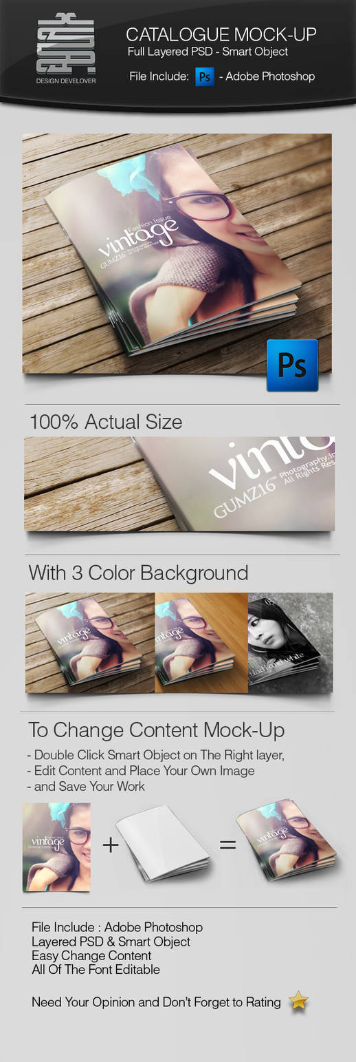 Catalogue Mock up