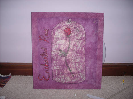 Enchanted Rose batik