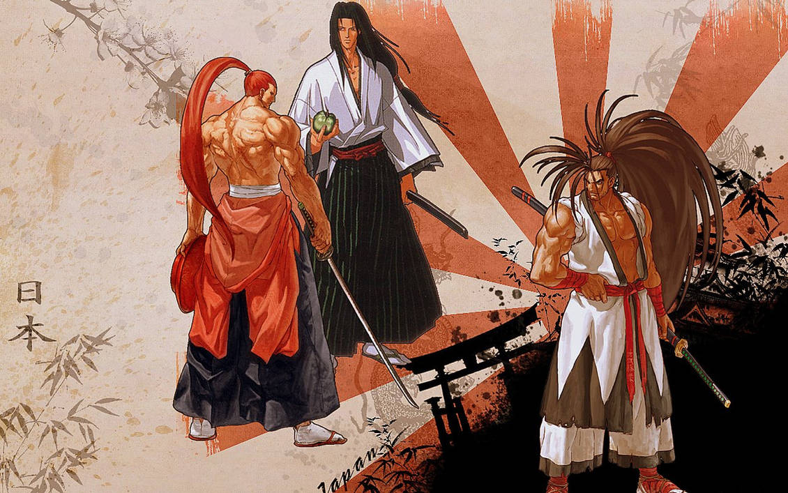Samurai Showdown Characters Samurai Showdown Three of my favorite characters by solarrunner on ...