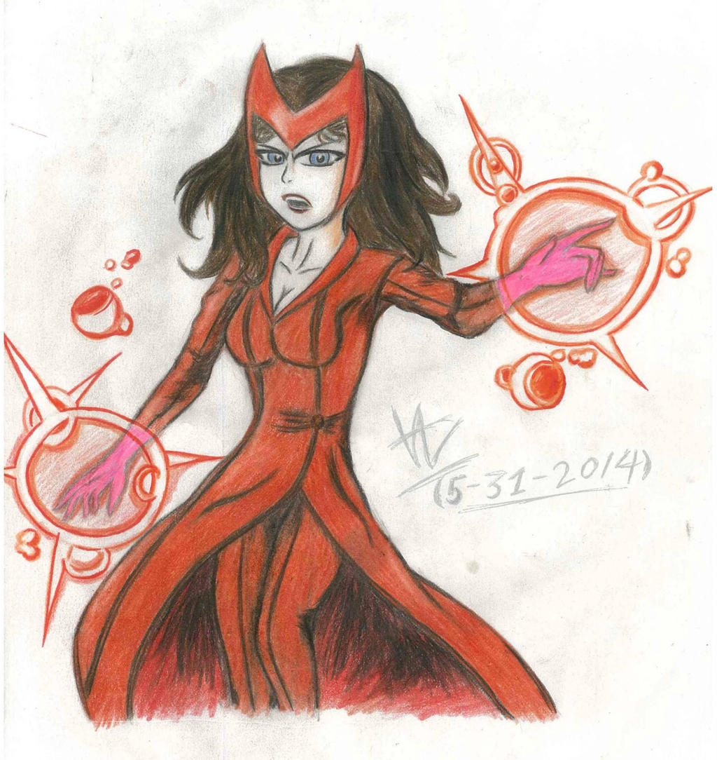 The Scarlet Witch png (MCU) HQ version by NowUnitedStudios on DeviantArt