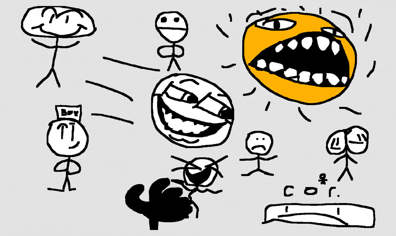 Cartoon Skits Original Drawing by ZAZcomeDraws on DeviantArt