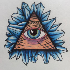 Illuminati Eye w/ Crystal Shards Final.