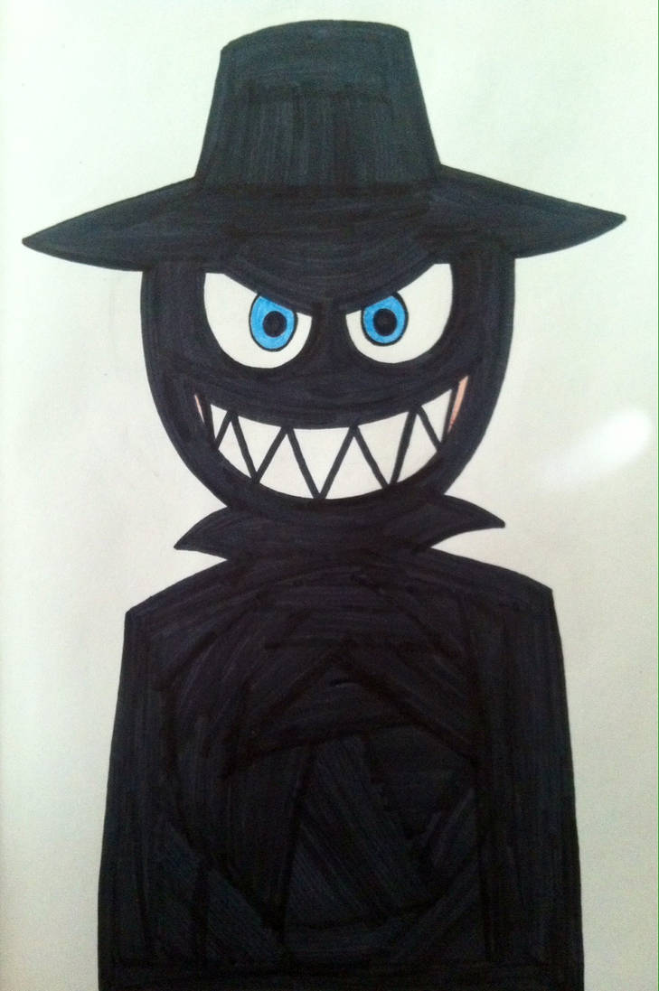 Hat Man (Sleep Paralysis) by Timburtonlover1993 on DeviantArt
