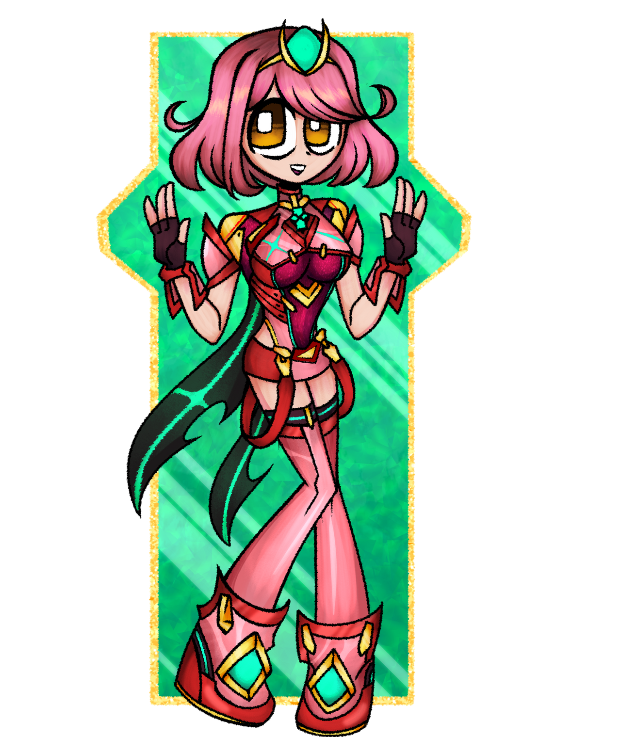 Pyjarid Chibi Pyra Chibi by HAUNTEDTOTEM on DeviantArt