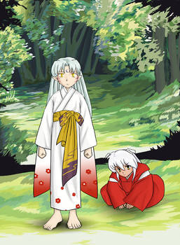 Inuyasha and Sessy Kids