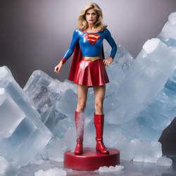 Helen Slater Supergirl helpless action figure