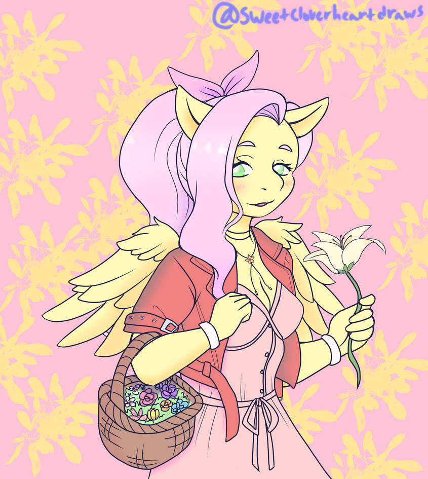 MLP: ''Flower For Your Thoughts?'' by Dreaming-Of-Clovers on DeviantArt