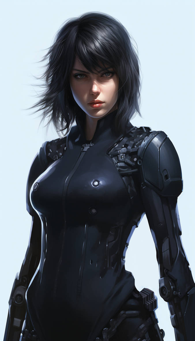 Major Motoko Kusanagi in Tactical Suit by Gordon87 on DeviantArt