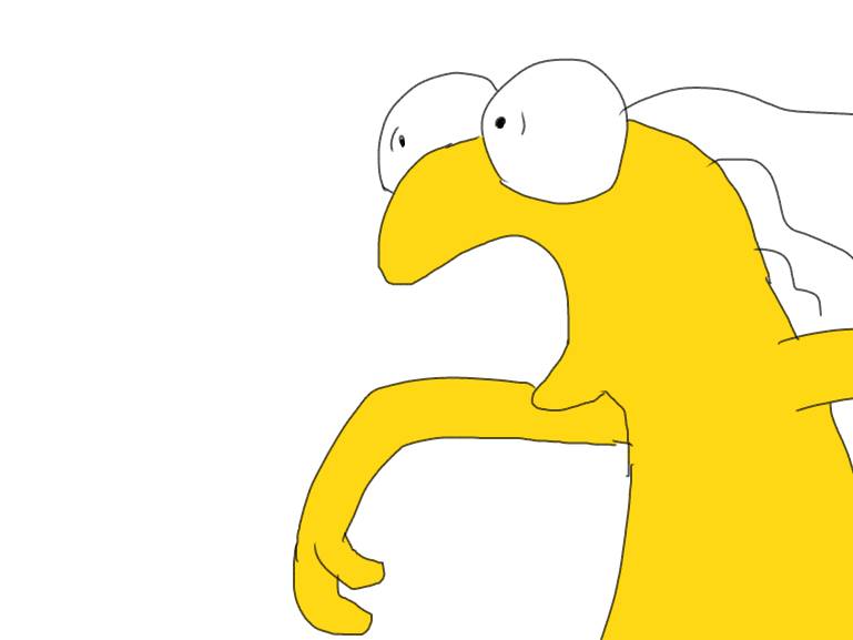 Graggle Simpson is Shocked [REQUEST] by RiderRevizer100 on DeviantArt