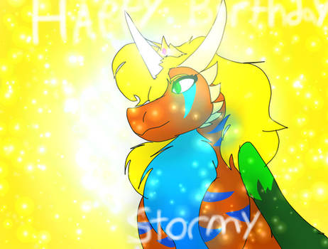 HAPPY BIRTHDAY STORMY THE DRAGON!!!!!