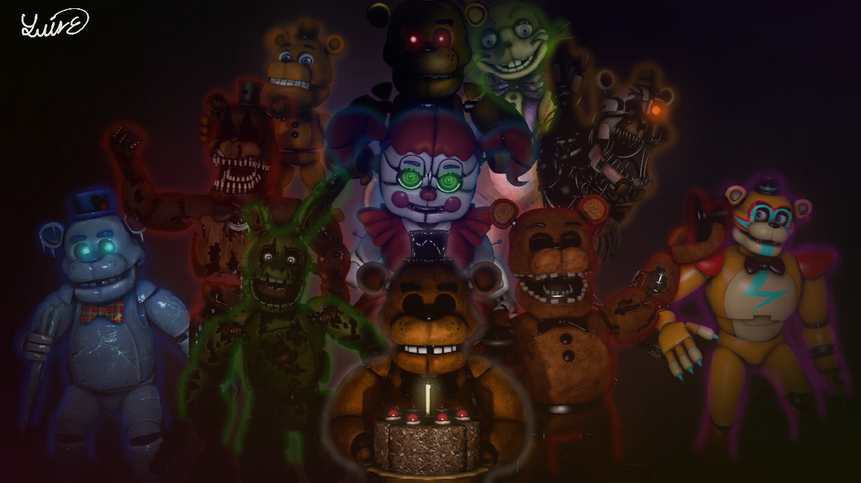 FNaF 3 7th Anniversary by FuntimeFreddoFazbear on DeviantArt