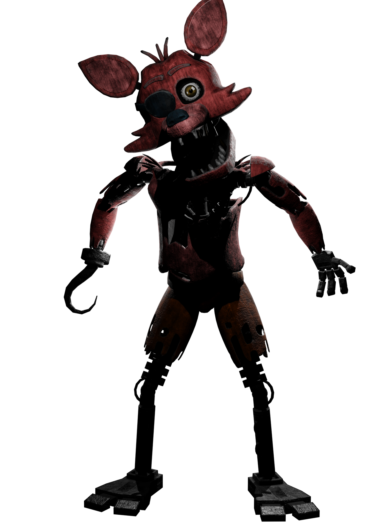 FNAF 2) Withered Foxy Poster by TheUnbearable101 on DeviantArt