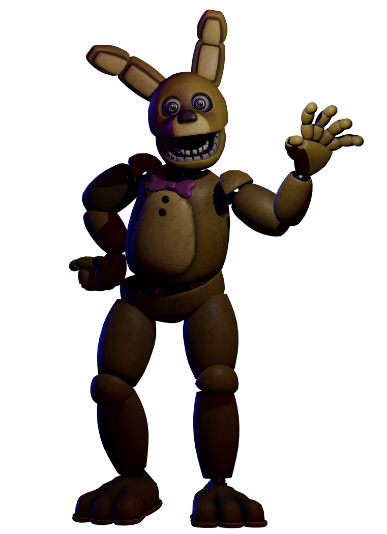 (blender) SPRINGBONNIE HELP WANTED MODEL by fazbear4564 on DeviantArt