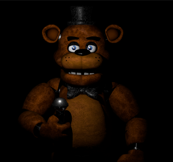 blender) another movie freddy fazbear full render by fazbear4564