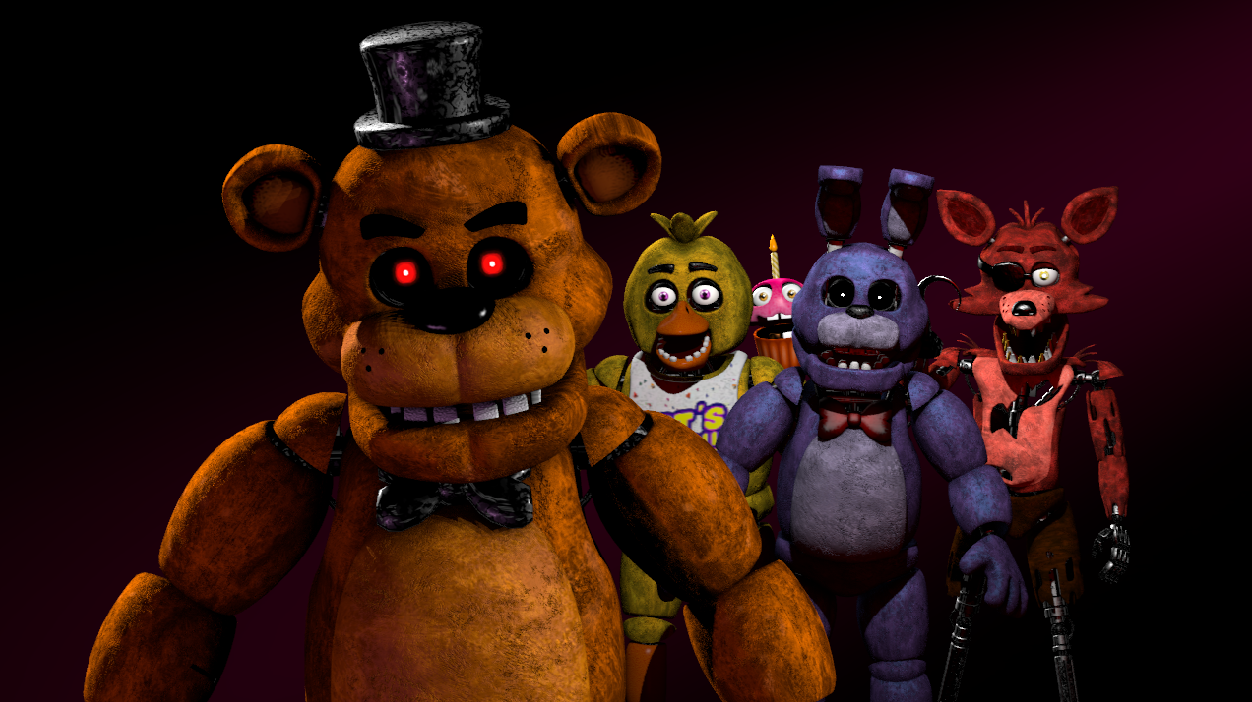 Five Nights at Freddy's 2 Wallpaper - Toy F, B, C by PeterPack on DeviantArt