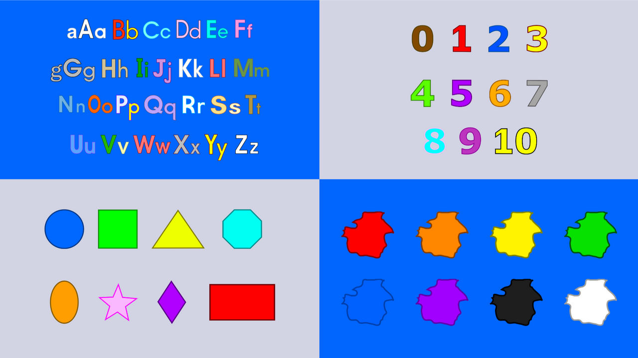 Preschool Prep: Letters, Numebrs, Shapes, Colors by Toystory4ny1 on ...