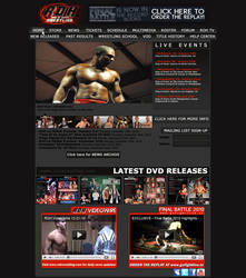 Ring of Honor webdesign