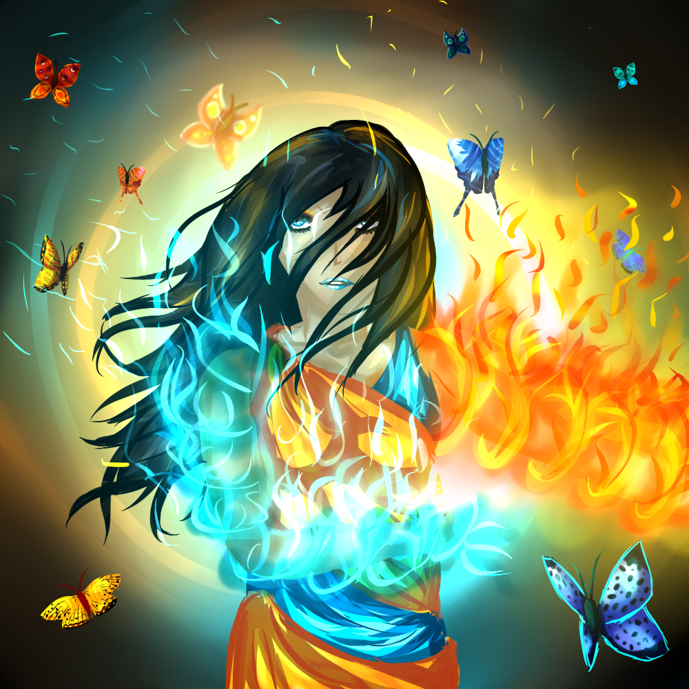 Contest: Inspiration - Blue Fire