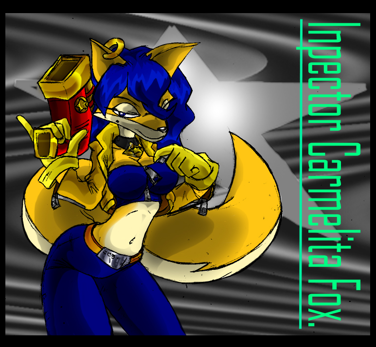 Fan Color. Carmelita Fox.