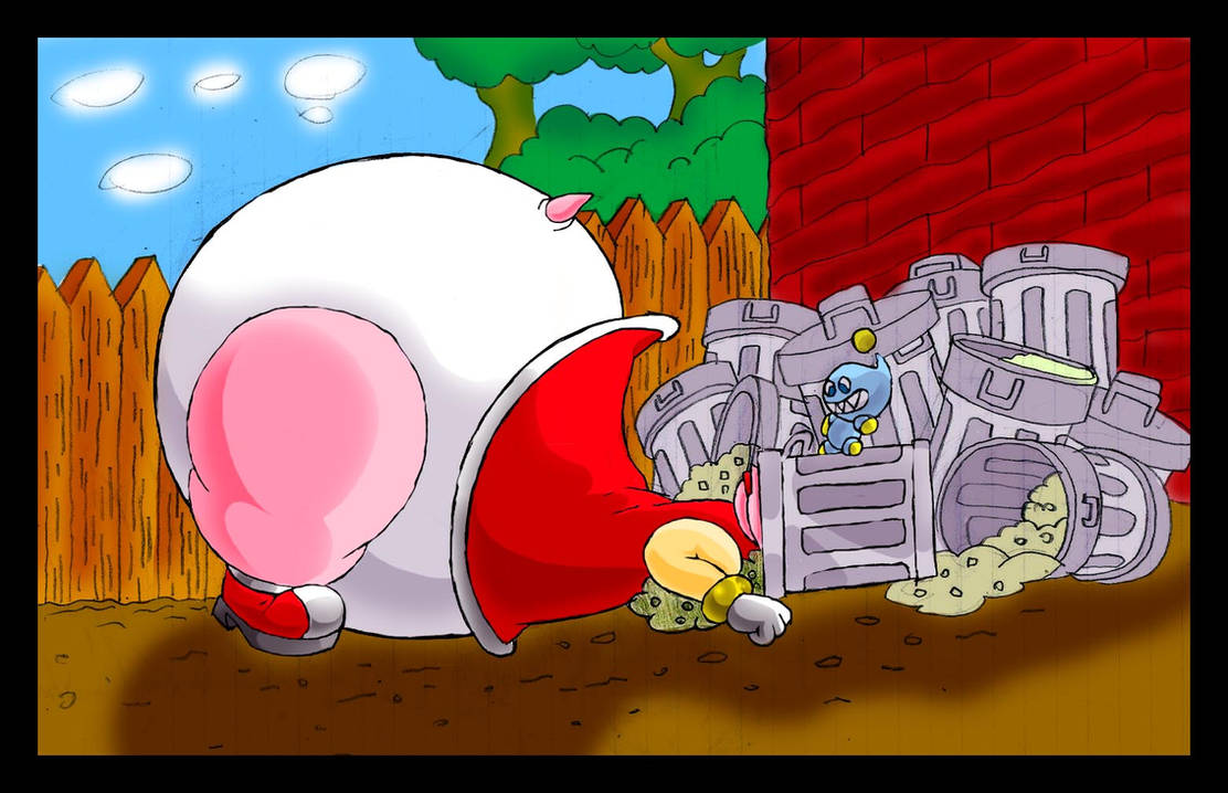 Amy Eating Garbage. by Virus-20 on DeviantArt