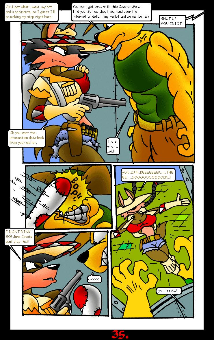 June Coyote Comic. Page 35