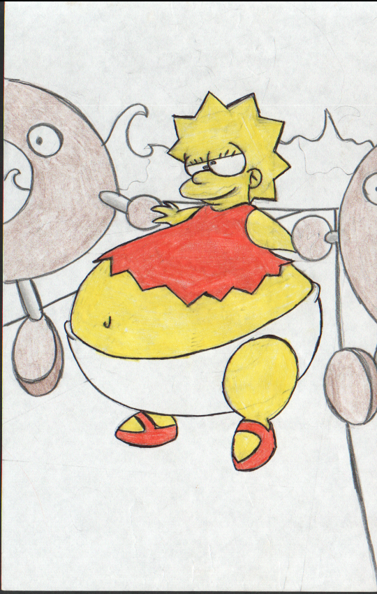 2005. Fat Lisa Simpson.