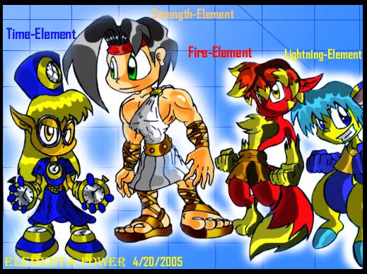 Elemental Power. OLD by Virus-20 on DeviantArt