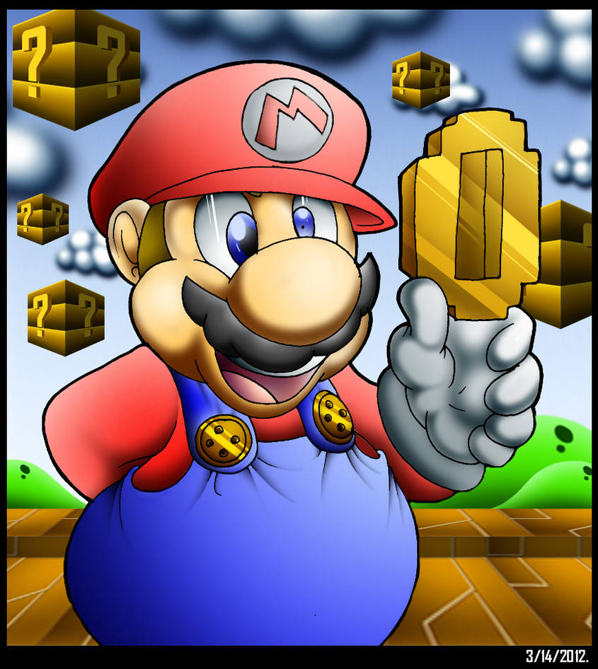 Coin Mario Deviantart Mario Found A Gold Coin. by Virus-20 on DeviantArt