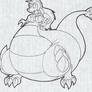 fat heavy bottom dragon rina