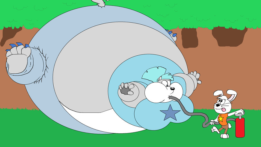 Wolf Inflation Wendy Wolf Inflation. by Virus-20 on DeviantArt